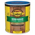 Cabot Low VOC Semi-Solid Tintable Neutral Base Oil-Based Deck and Siding Stain 1 qt 140.0017406.005